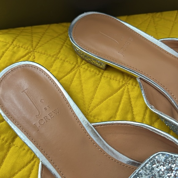 Jcrew Glitter Mules - Picture 3 of 4